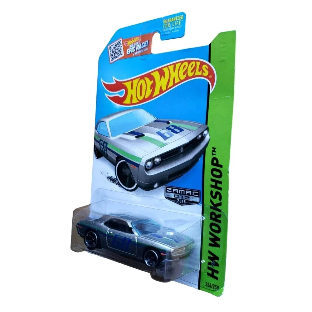 2015 Hot Wheels DODGE CHALLENGER CONCEPT ZAMAC 017 2015 HW Workshop 234/250 1:64